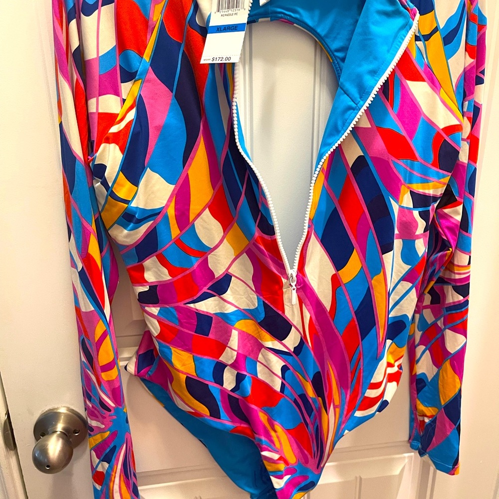 Trina Turk Rio Paddle Suit - Picture 3 of 7